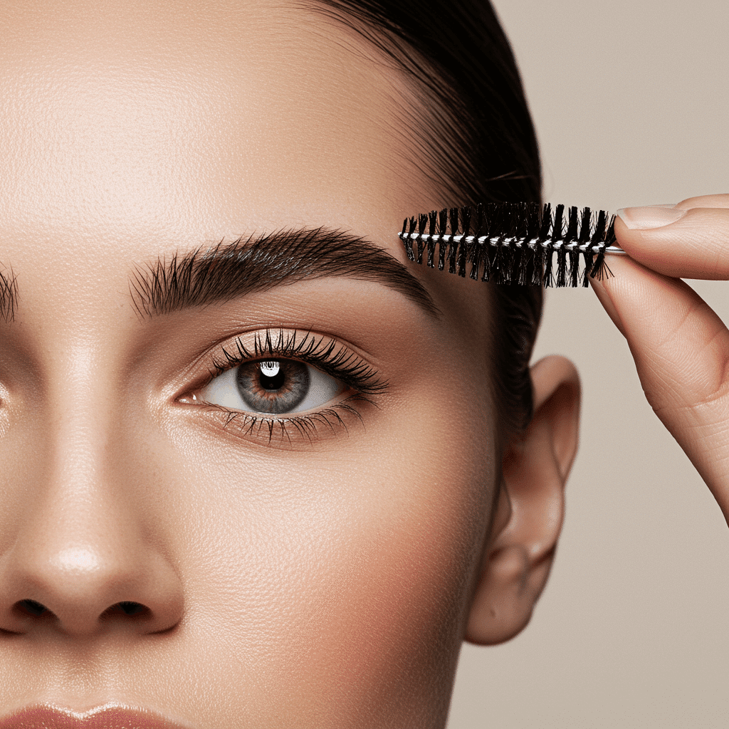Επαγγελματική υπηρεσία Brow Lamination και σχηματισμού φρυδιών στο κέντρο αισθητικής Skin Lux στο Περιστέρι.