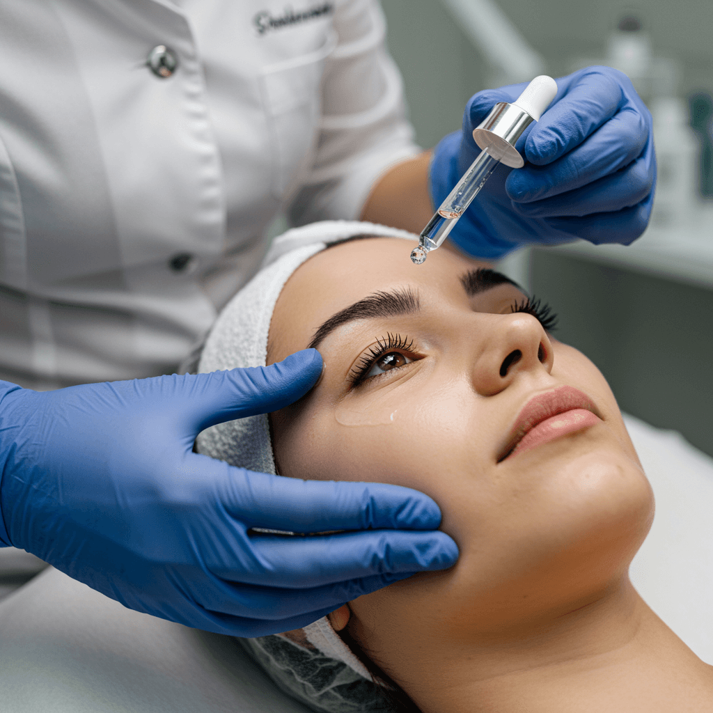 Εξειδικευμένη θεραπεία ματιών Mesoestetic Eyecon για μαύρους κύκλους και ρυτίδες στο Skin Lux στο Περιστέρι.